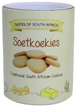 Taste of South Africa SOETKOEKIES boosted yellow novelty tourism confectionery